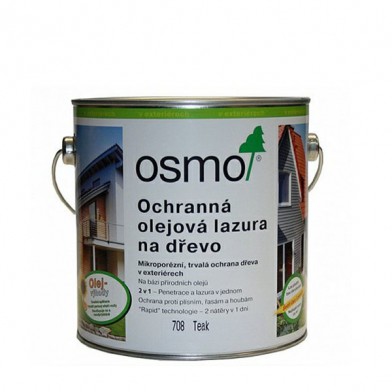 Защитное масло-лазурь для древесины OSMO HOLZSCHUTZ OL-LASUR 708