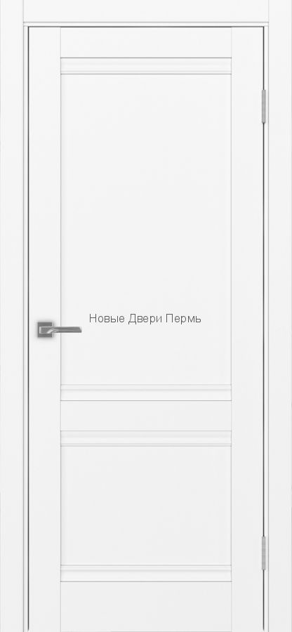 Турин_502U.11 ЭКО-шпон Белый снежный Межкомнатная дверь