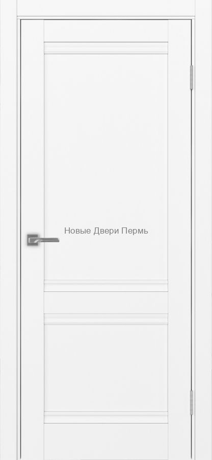 Турин_502U.11 ЭКО-шпон Белый снежный Межкомнатная дверь