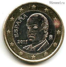 Испания 1 евро 2011