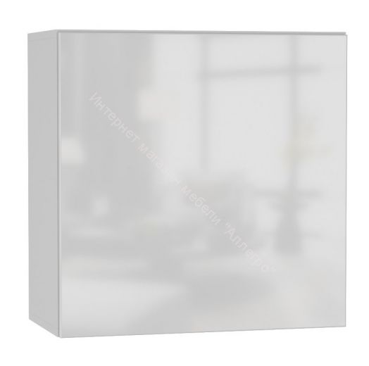 Шкаф навесной Point тип-60 Белый глянец/Белый матовый