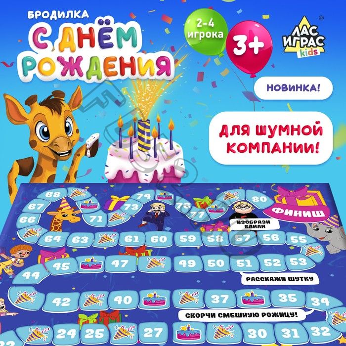 Настольная игра «С днём рождения»