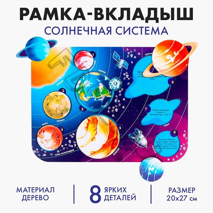 Развивающая игрушка «_Солнечная система»_