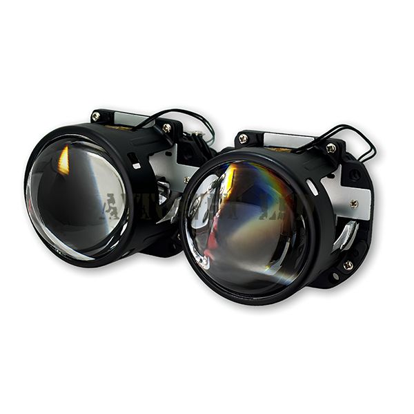 Светодиодные би-линзы BI-LED-AS4 (BI-LED дальний, ближний свет)