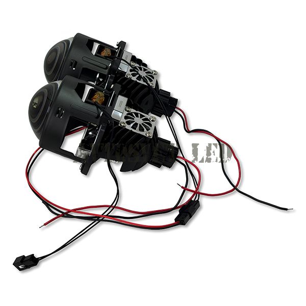 Светодиодные би-линзы BI-LED-AS4 (BI-LED дальний, ближний свет)
