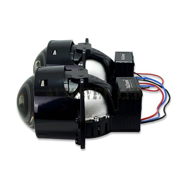 Светодиодные би-линзы BI-LED-AS5 (BI-LED дальний, ближний свет)