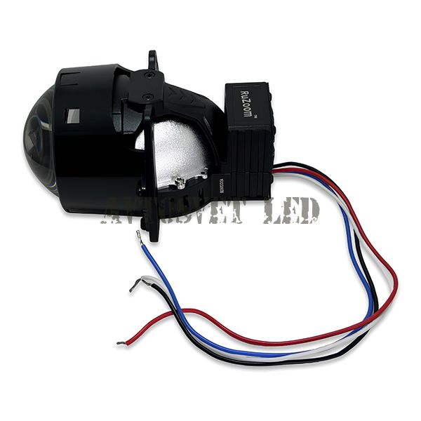 Светодиодные би-линзы BI-LED-AS5 (BI-LED дальний, ближний свет)