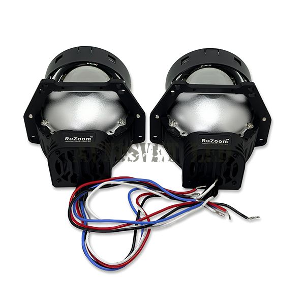 Светодиодные би-линзы BI-LED-AS6 (BI-LED дальний, ближний свет)