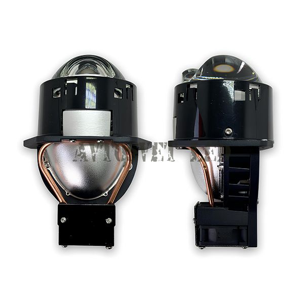 Светодиодные би-линзы BI-LED-AS8 (BI-LED дальний, ближний свет)