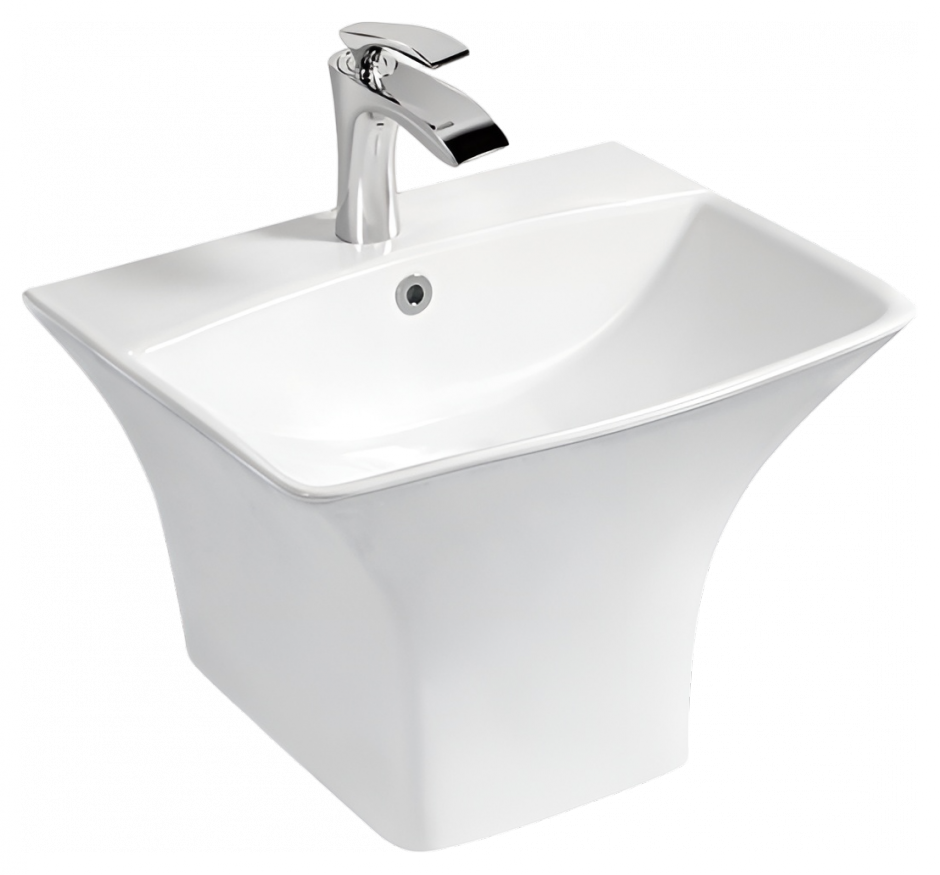 Изображение Раковина керамическая подвесная SantiLine SL-4021