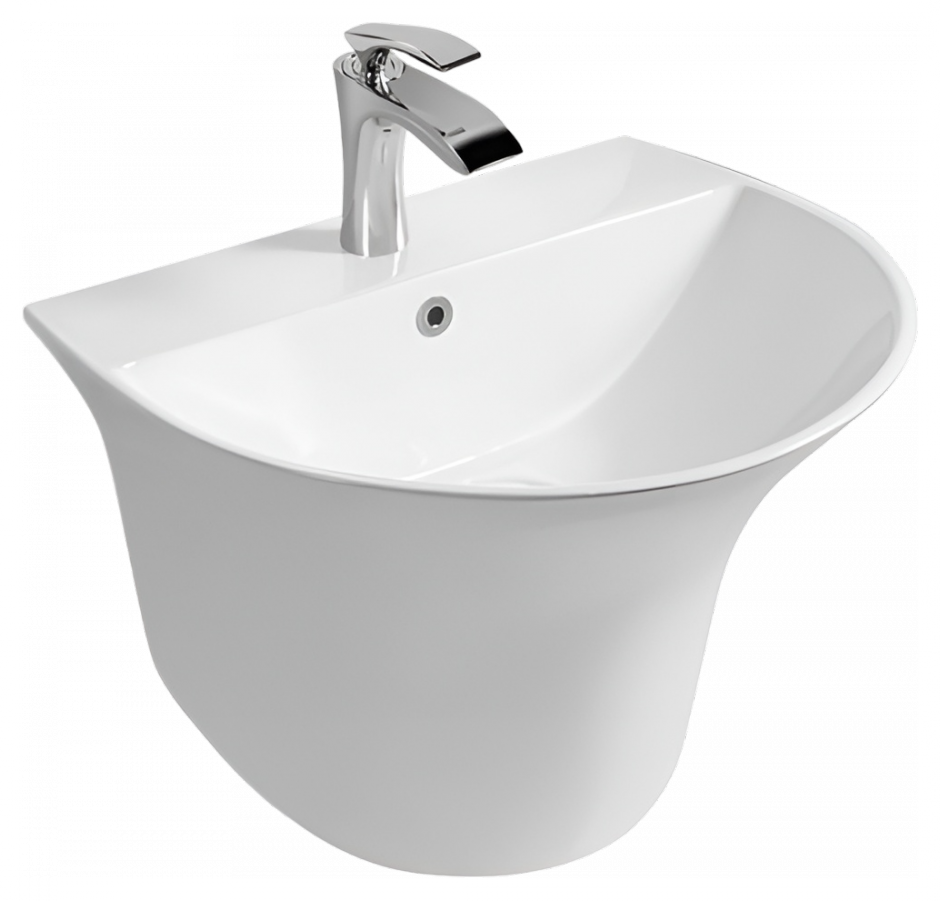 Изображение Раковина керамическая подвесная SantiLine SL-4020