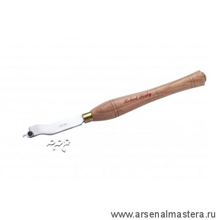 Резец токарный Robert Sorby Captive Ring Tool Set  390 мм ПЛЮС 4 насадки A805HS М00008965