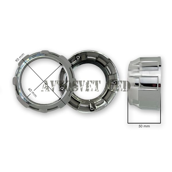 Бленда (маска) для BI-LED линз MF-05 2.5 дюйма