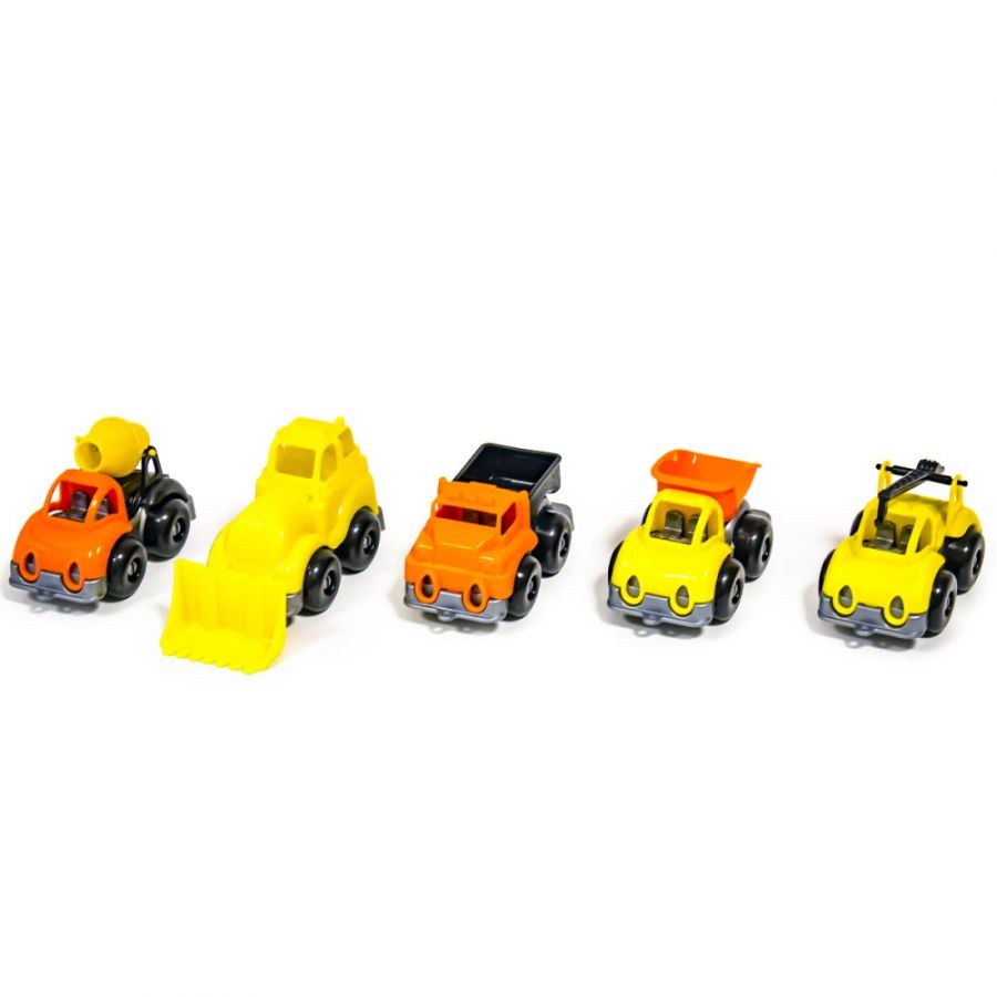 Набор машинок "Вжух на стройке" 10 см КНОПА