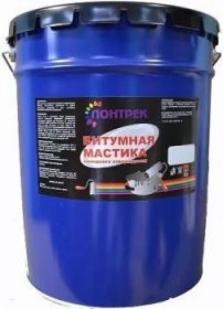 Мастика Битумная Лонтрек 20л Холодного Отверждения / Lontrek.
