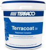 Декоративная Штукатурка Terraco Terracoat BT Sil 25кг с Песчаной Текстурой, Силиконовая для Внутренних и Наружных Работ.