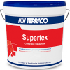 Мастика Готовая Terraco Supertex Exterior 15кг Текстурная, Фасадная, Возможность Машинного Нанесения / Террако Супертекс.