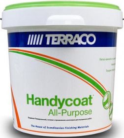 Шпатлевка Универсальная Terraco Handycoat All-Purpose 3.5кг Высококачественная под Финишную Отделку.