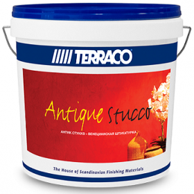 Декоративная Штукатурка Венецианская 5кг Terraco Antique Stucco для Внутренних Работ с Эффектом Мрамора / Террако Антик Стукко.