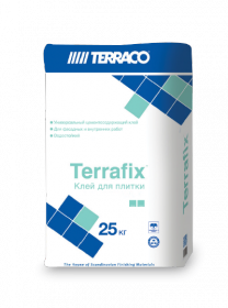 Terraco Terrafix White Универсальный Клей для Мозаики и Мраморных Плит 25кг.