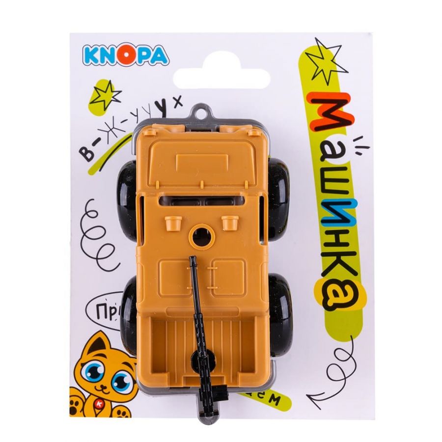 Машинка джип "Вжух в пустыне" 10 см КНОПА