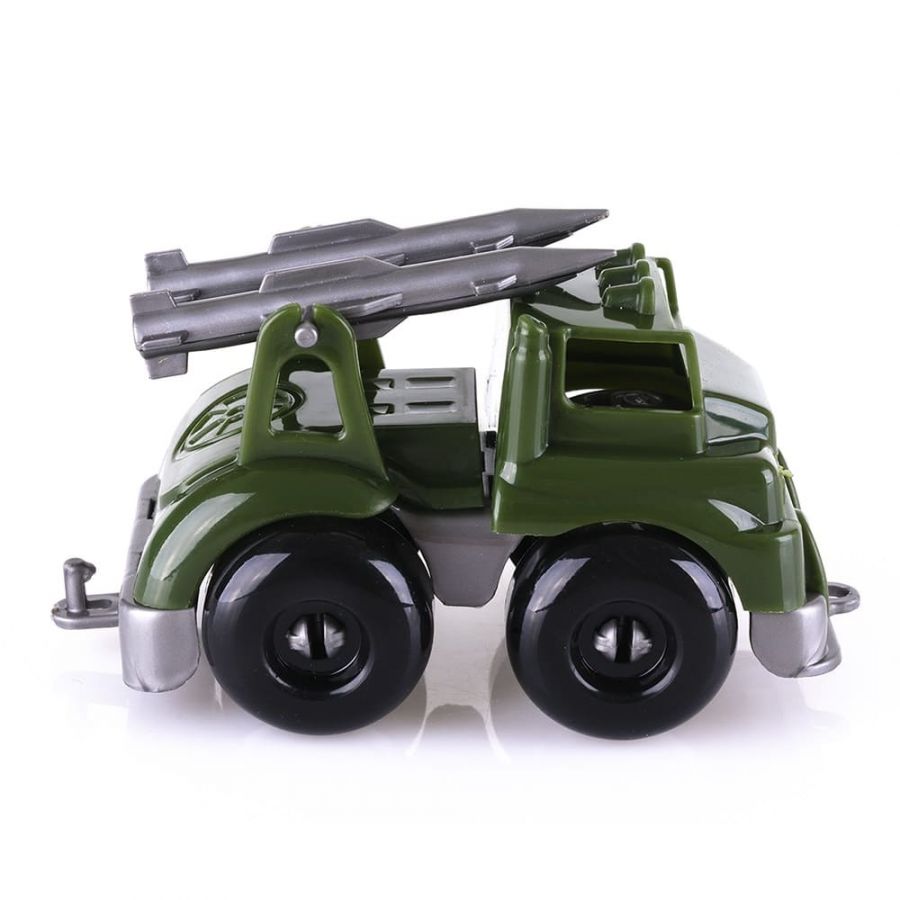 Машинка ракетный комплекс "Вжух на войнушке" 10 см КНОПА