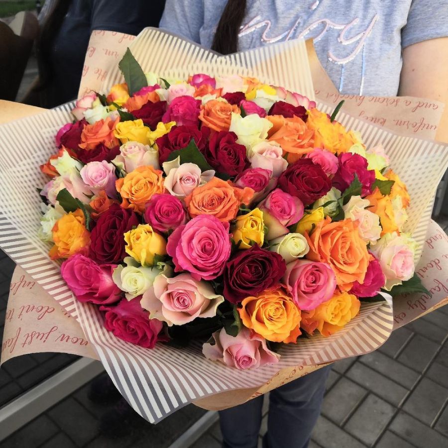 Букет из 51 розы