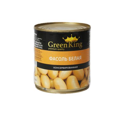 Фасоль белая Green King в т/с 400гр