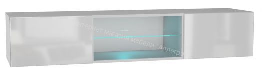 Шкаф навесной Point тип-33 Белый глянец/Белый матовый