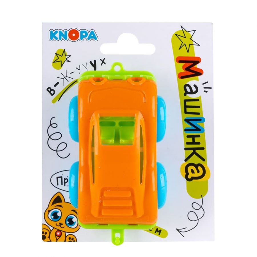 Машинка джип "Вжух в городе" 10 см КНОПА