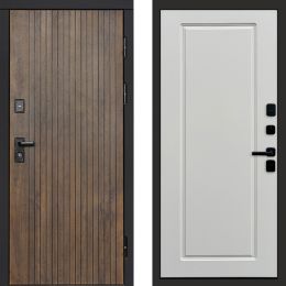 Входная дверь Termo-door Твист Ультра Гранд Белый Софт