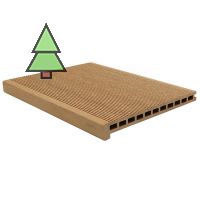 Ступень из ДПК 305*25*3000 мм  CM Decking Тик