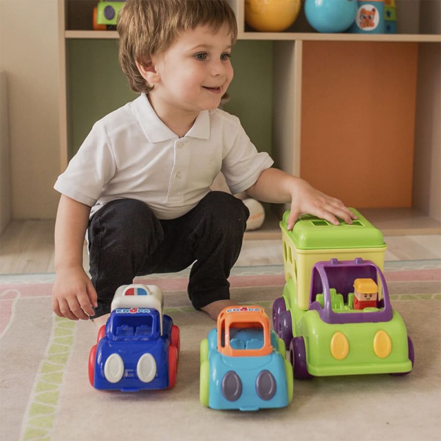 Машинка "Полиция" 22 см  КНОПА