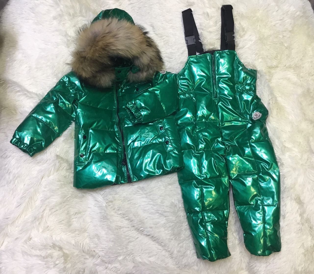 MONCLER ДЕТСКИЙ КОСТЮМ (МОНКЛЕР) ИЗУМРУДНЫЙ