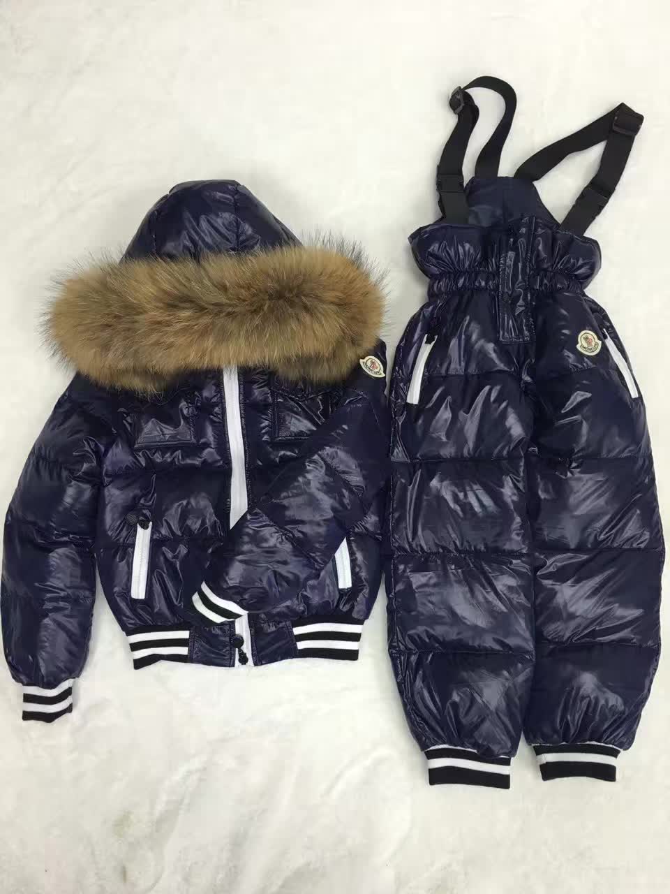 MONCLER ДЕТСКИЙ КОСТЮМ (МОНКЛЕР) СИНЕБЕЛЫЙ