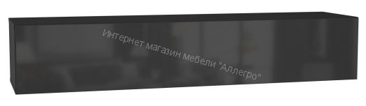 Гостиная Point К-14 Чёрный глянец/Чёрный матовый