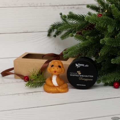 ChocoLatte - Подарочный набор №25 (мыло новогоднее, баттер для рук и тела Франжипани)