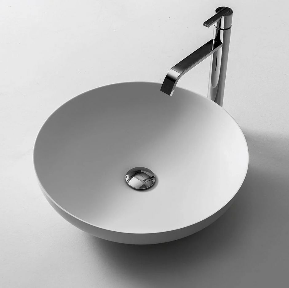 Изображение Раковина белая Antonio Lupi Verso Verso 50x50