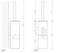 Ёршик для унитаза Decor Walther CO WBD N 05640 схема 2