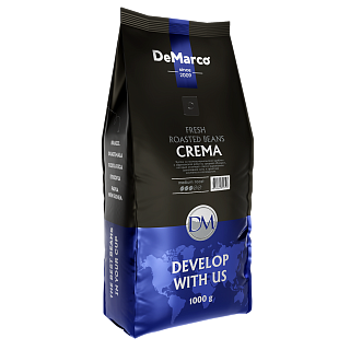 Кофе в зернах DeMarco Fresh Roast "Crema" 1000 г