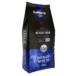 Кофе в зернах DeMarco Fresh Roast "Rosso Bar" 1000 г