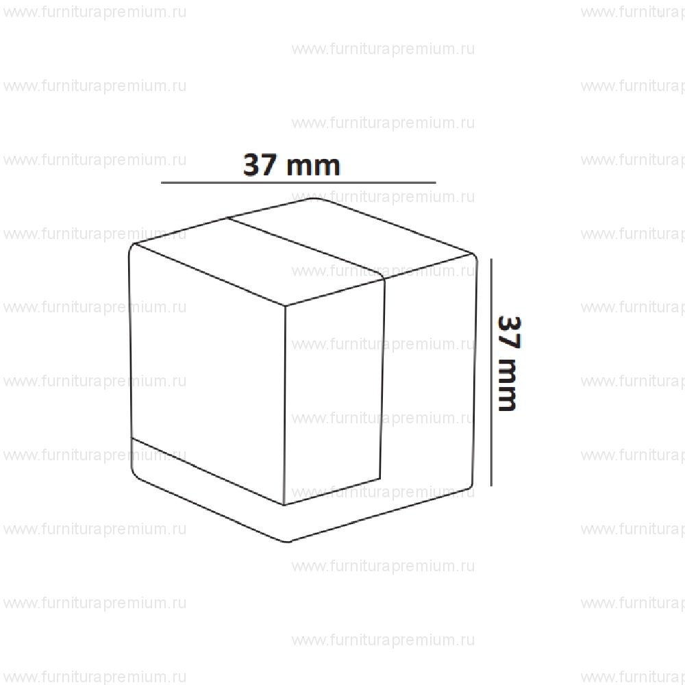 Дверной ограничитель ORO&ORO DS 523 напольный