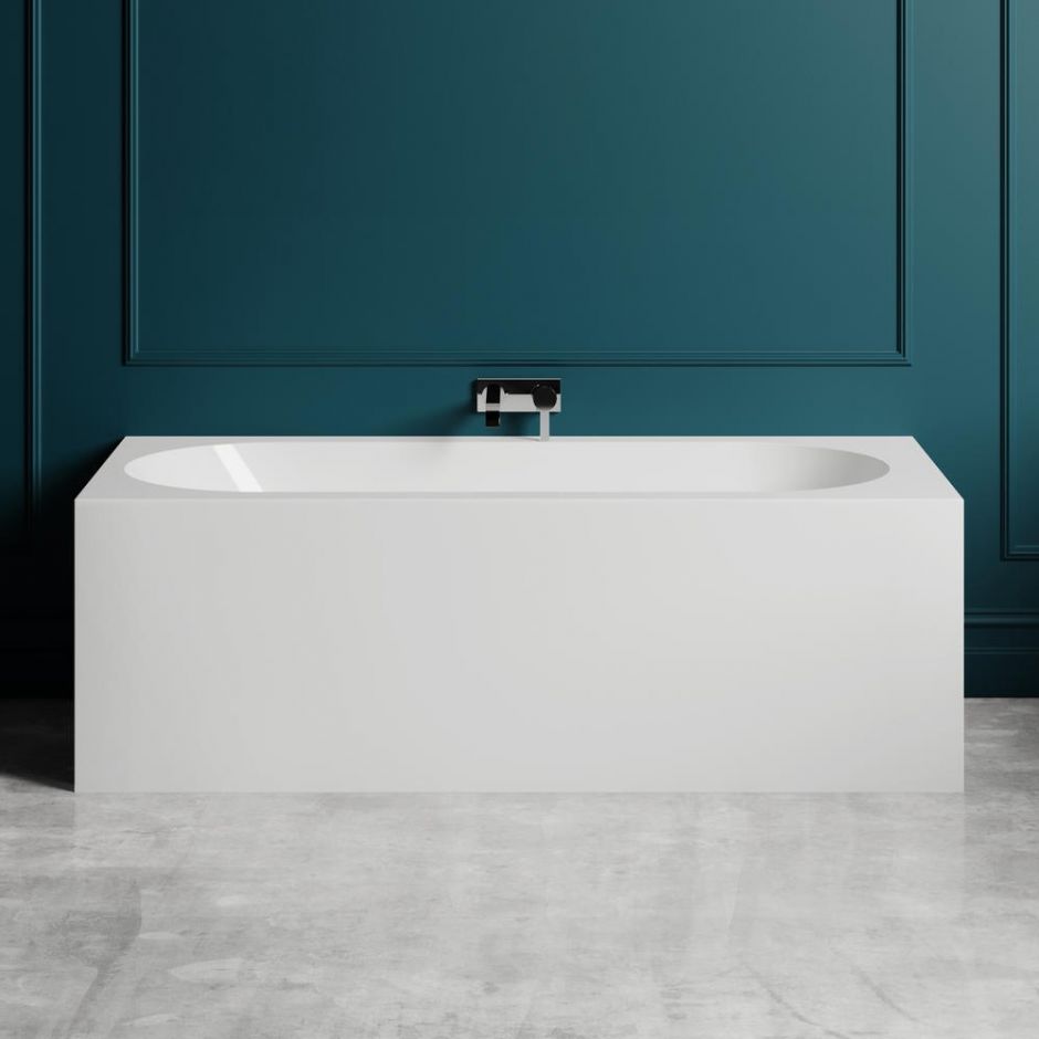 Изображение Белая ванна из искусственного камня Salini Fabia 170х75