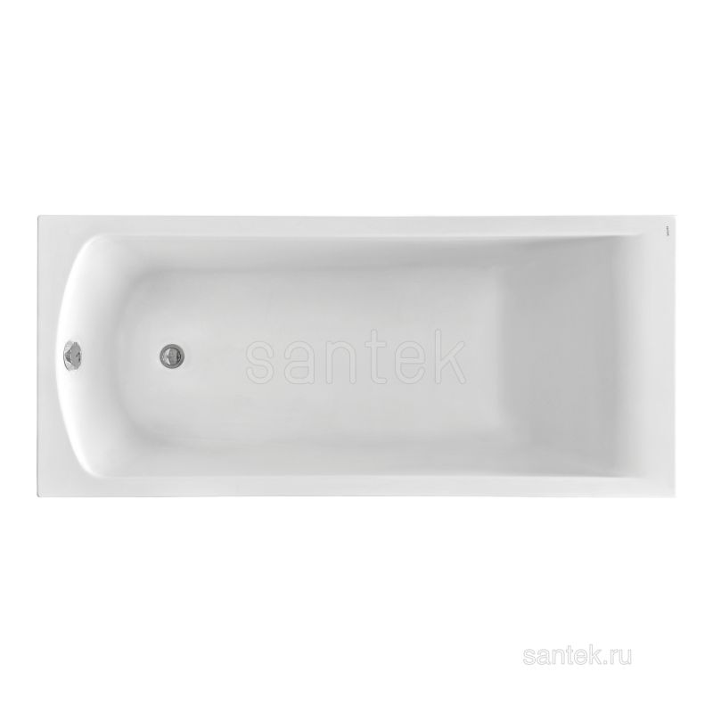 Ванна акриловая Santek Фиджи 160х75 прямоугольная 1WH501597