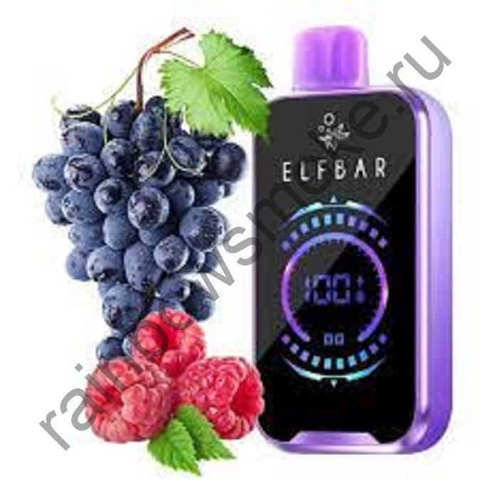 ELF BAR SF18000 - Grape Raspberry (Виноград Малина)