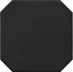 OCTAGON NEGRO MATE 20x20