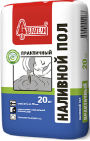 Наливной Пол Практичный Старатели 20кг Самонивелирующийся.