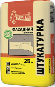 Штукатурка Цементная Фасадная Старатели 25кг.
