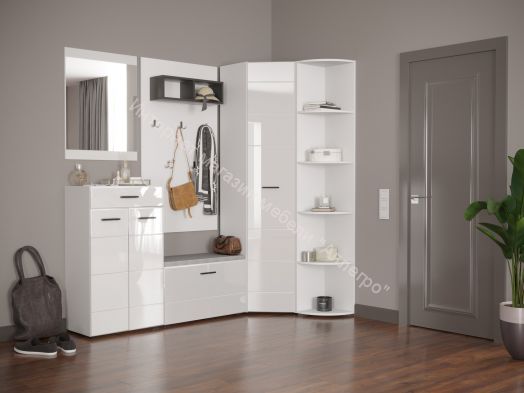 Стеллаж торцевой 36х36 Gloss