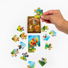 Деревянный пазл Домашние Питомцы от Yoshatoys